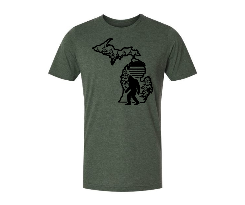 T-Shirt: T20E - Bigfoot Woods (H. Forest)