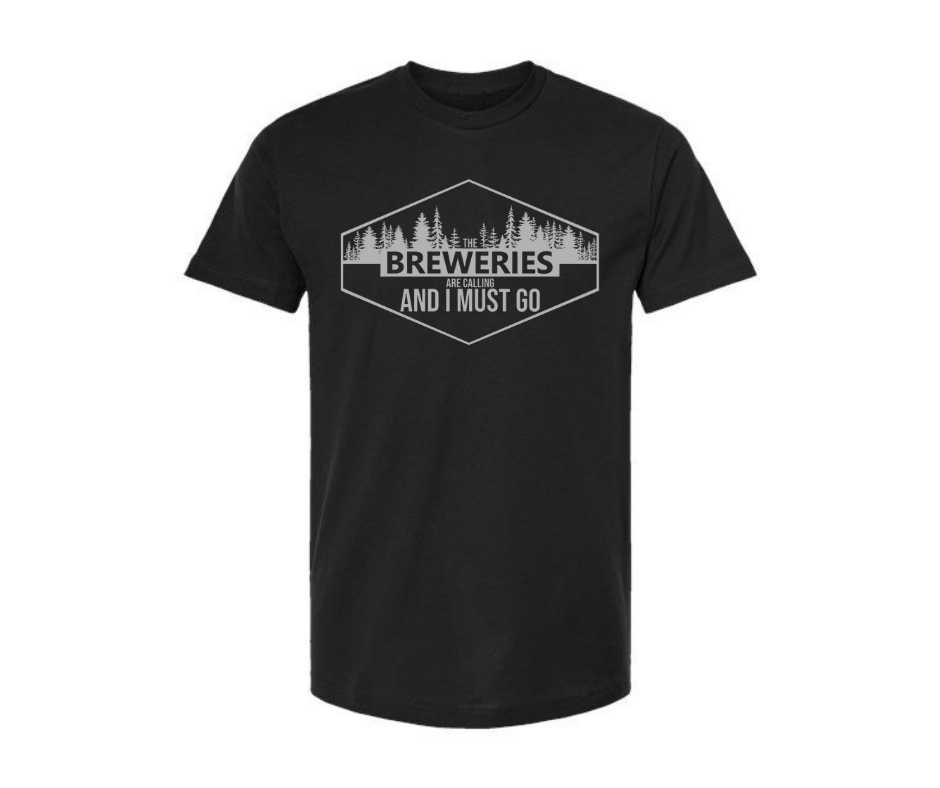 T-Shirt: Breweries Are Calling (Black)
