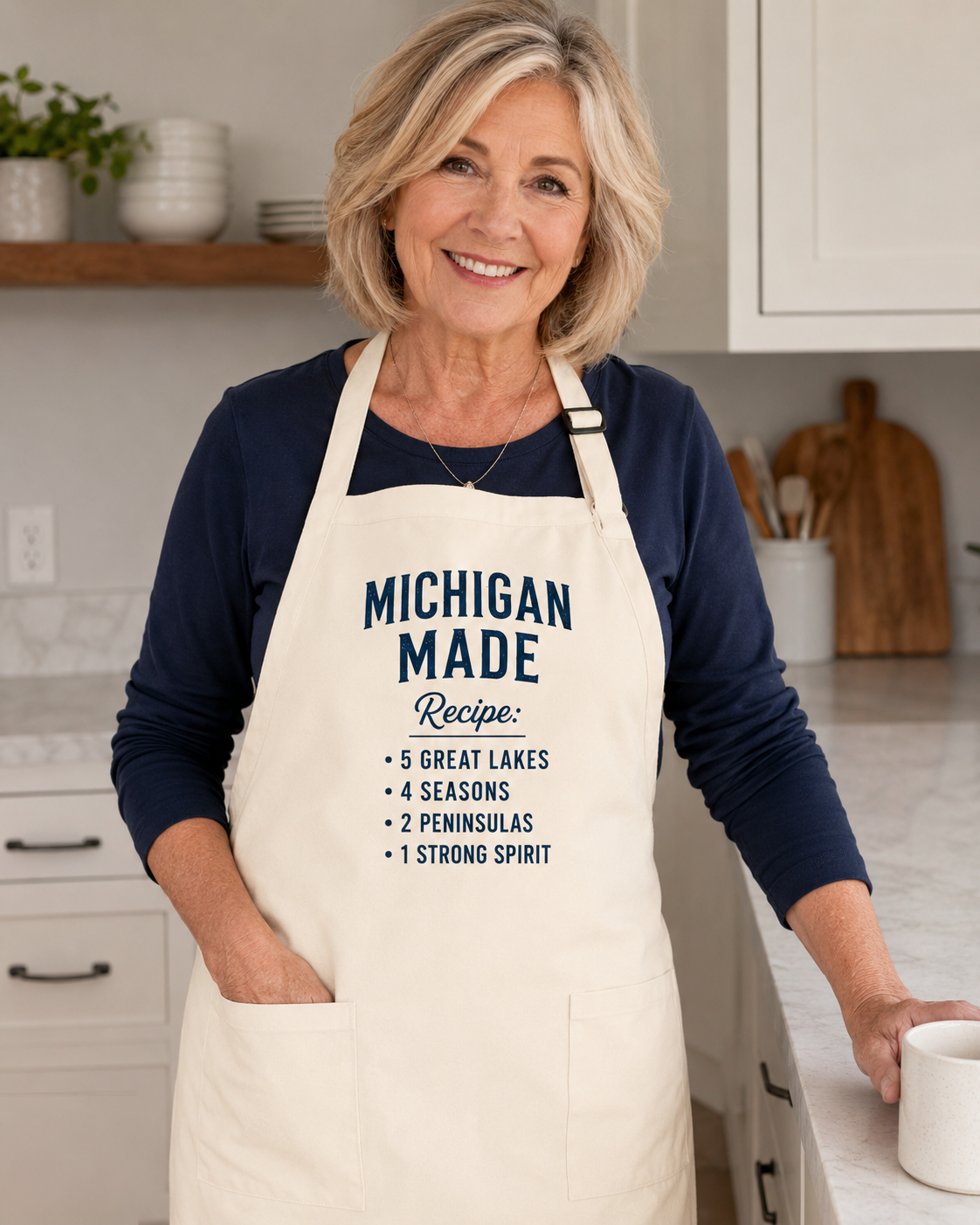Apron-Full Length: Michigan Made