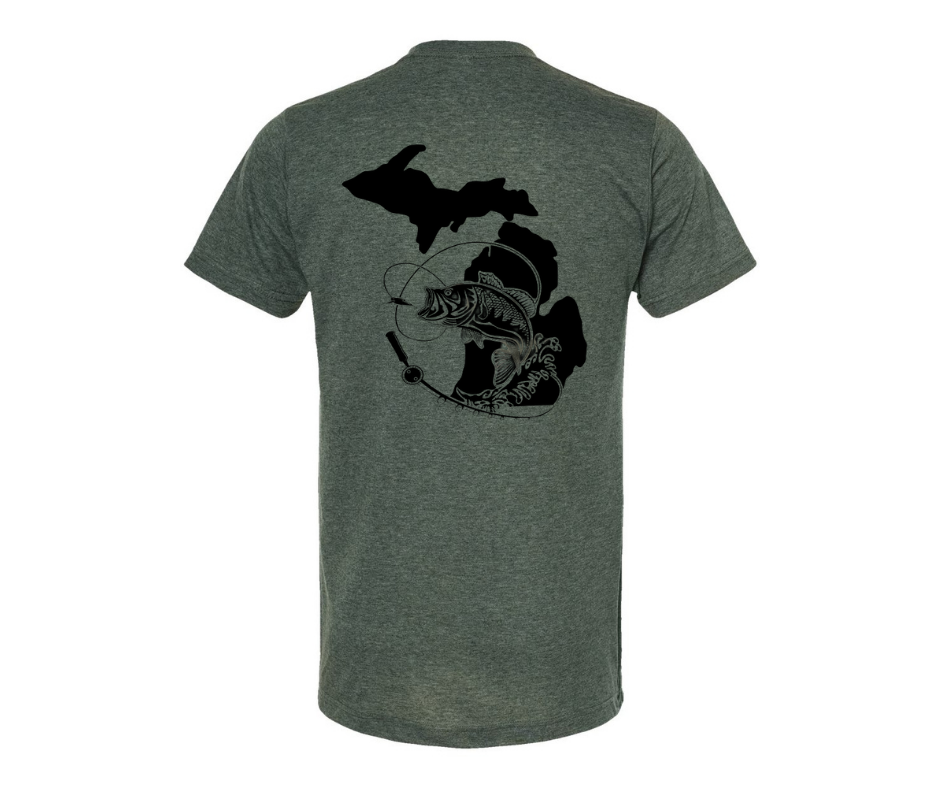 T-Shirt: Michigan Hooker (H. Forest)