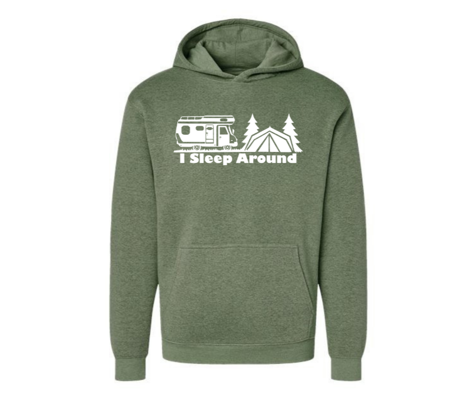 Hoodies: I Sleep Around (Bamboo Blackout)