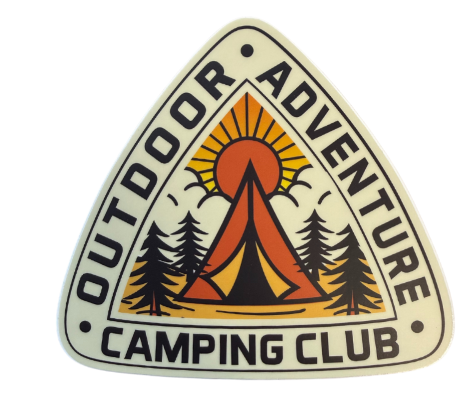 P42: Outdoor Adventure Camping Club Decal