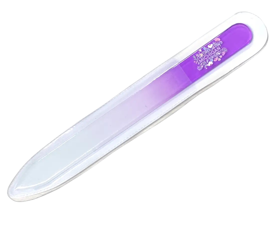 NF2: Michigan Flowers Crystal Nail Files - Purple