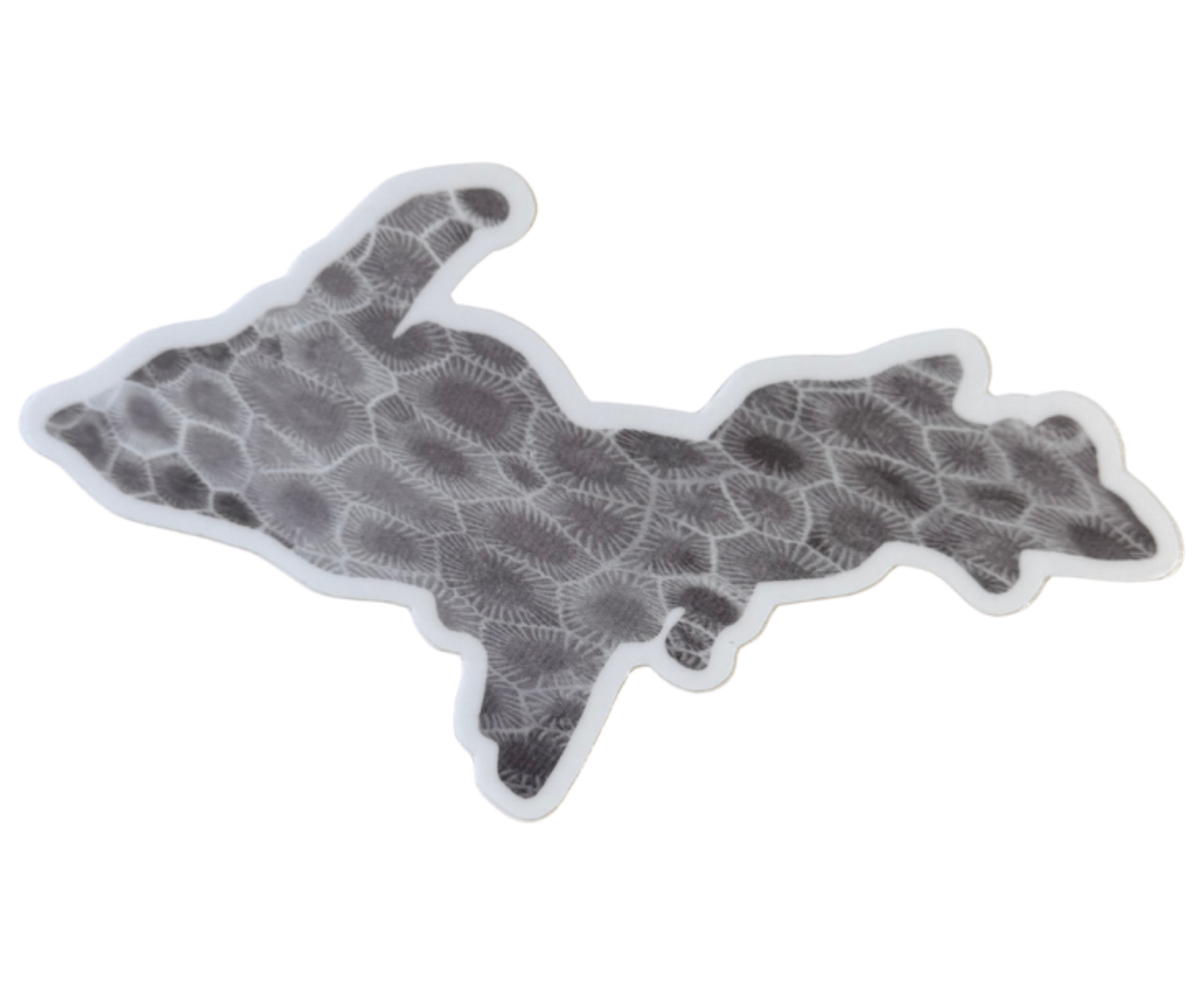 P81: UP Grey Petoskey Stone Decal