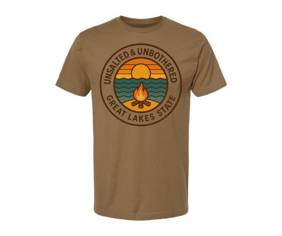 T-Shirt: 136 - Unsalted and Unbothered (Desert Brown)