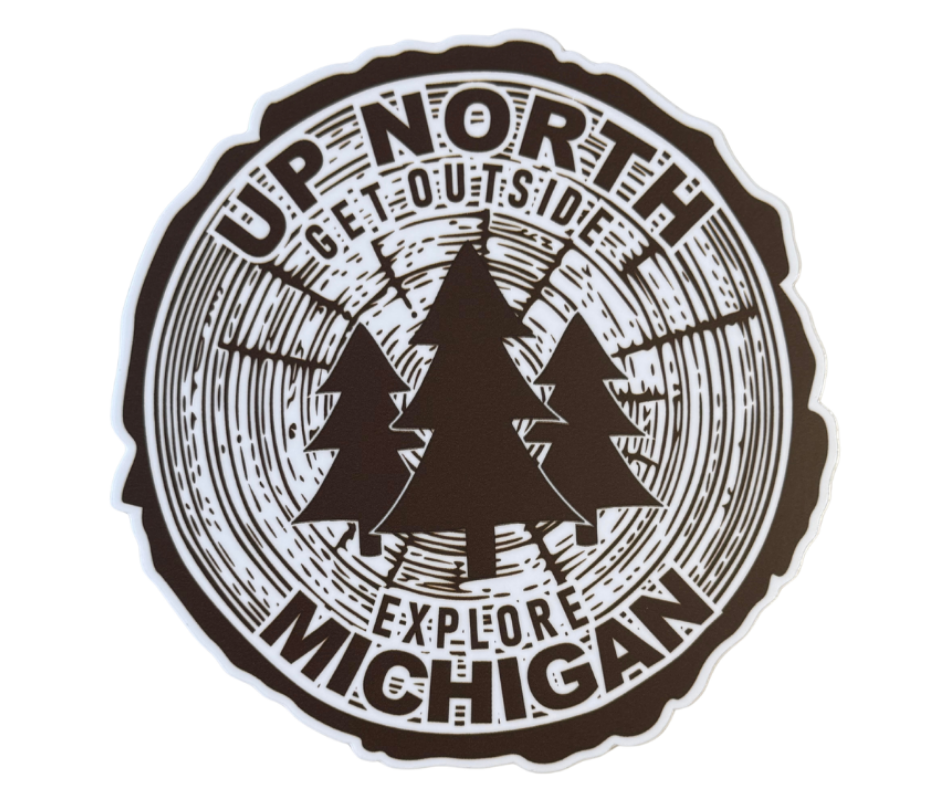 P62: Up North, Explore Michigan Decal