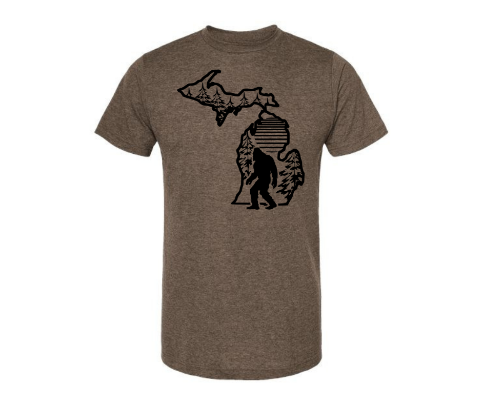 T-Shirt: T20B - Bigfoot Woods (H. Brown)