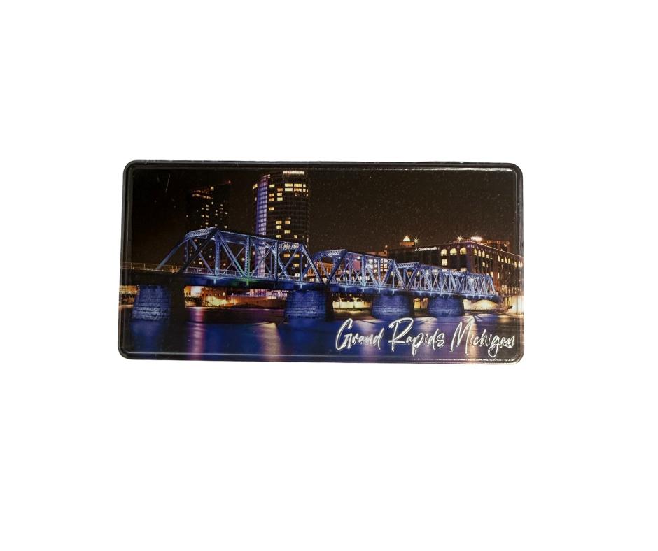 M14: Grand Rapids Blue Bridge Magnet