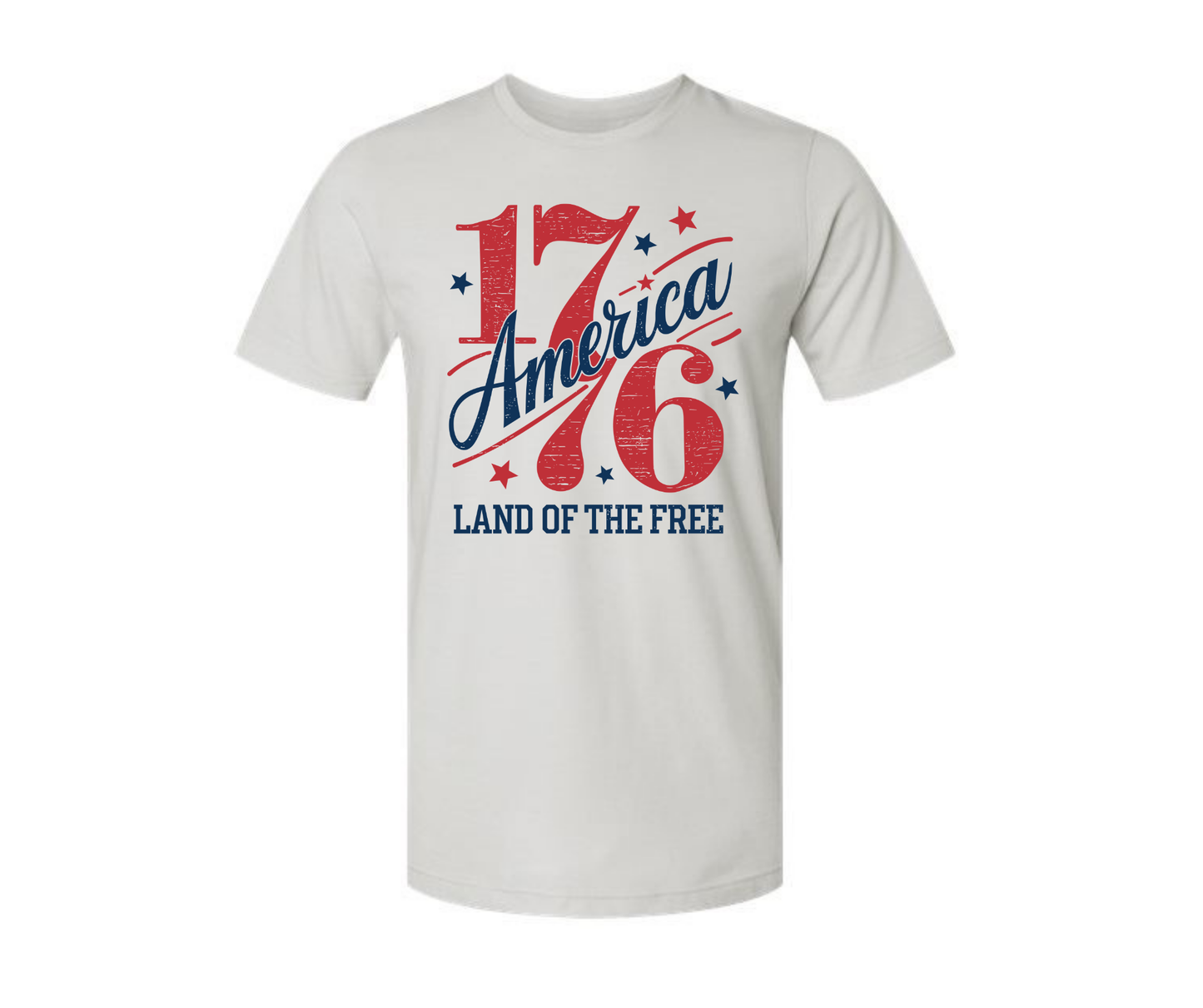 T-Shirt: 1776 America (Heather Oatmeal)