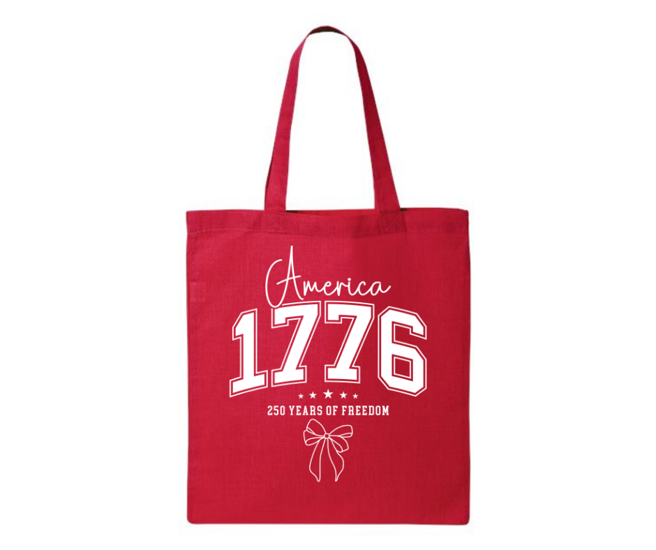 CTB: 1776 America Tote - Red