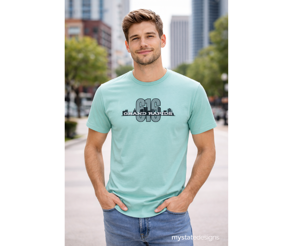 T-Shirt: T130 - 616 (Saltwater)