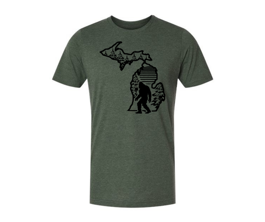 T-Shirt: T20E - Bigfoot Woods (H. Forest)