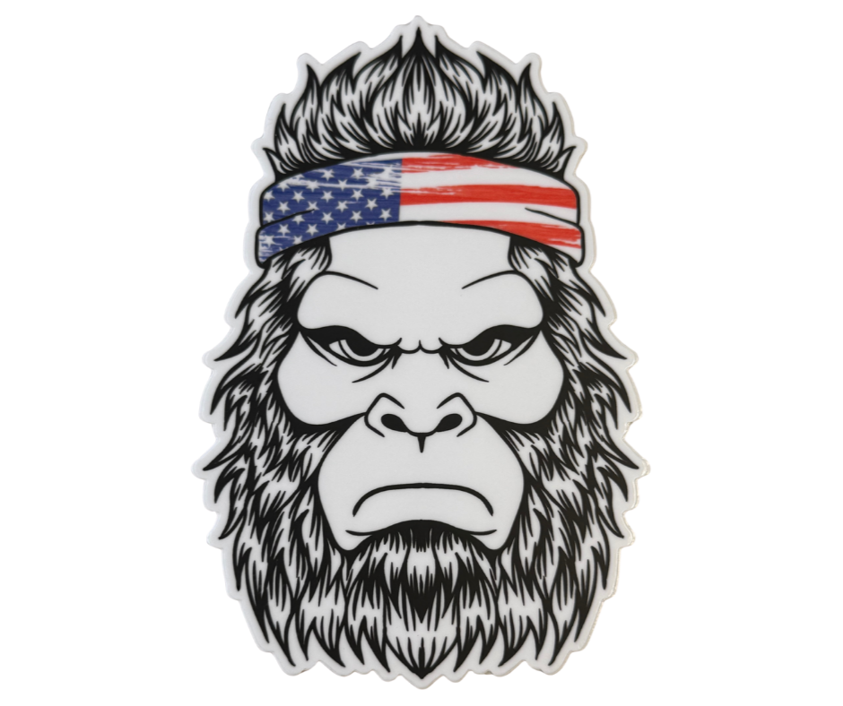 P66: Bigfoot Bandana Decal