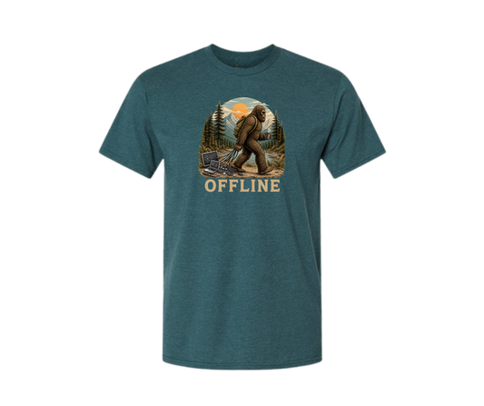 T-Shirt: Bigfoot Offline