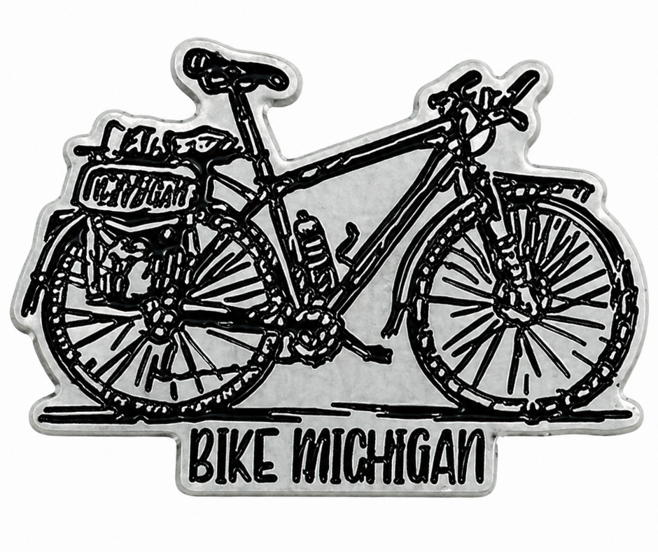MP5: Bike Michigan Pin