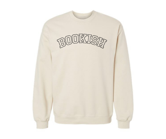 Crewneck: Bookish (Sand)