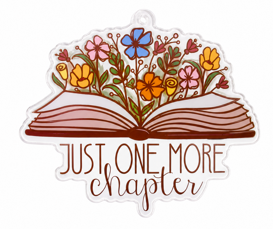 CSC6: Just One More Chapter Car Suncatcher