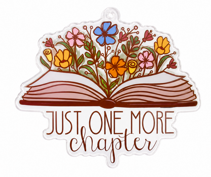 CSC6: Just One More Chapter Car Suncatcher