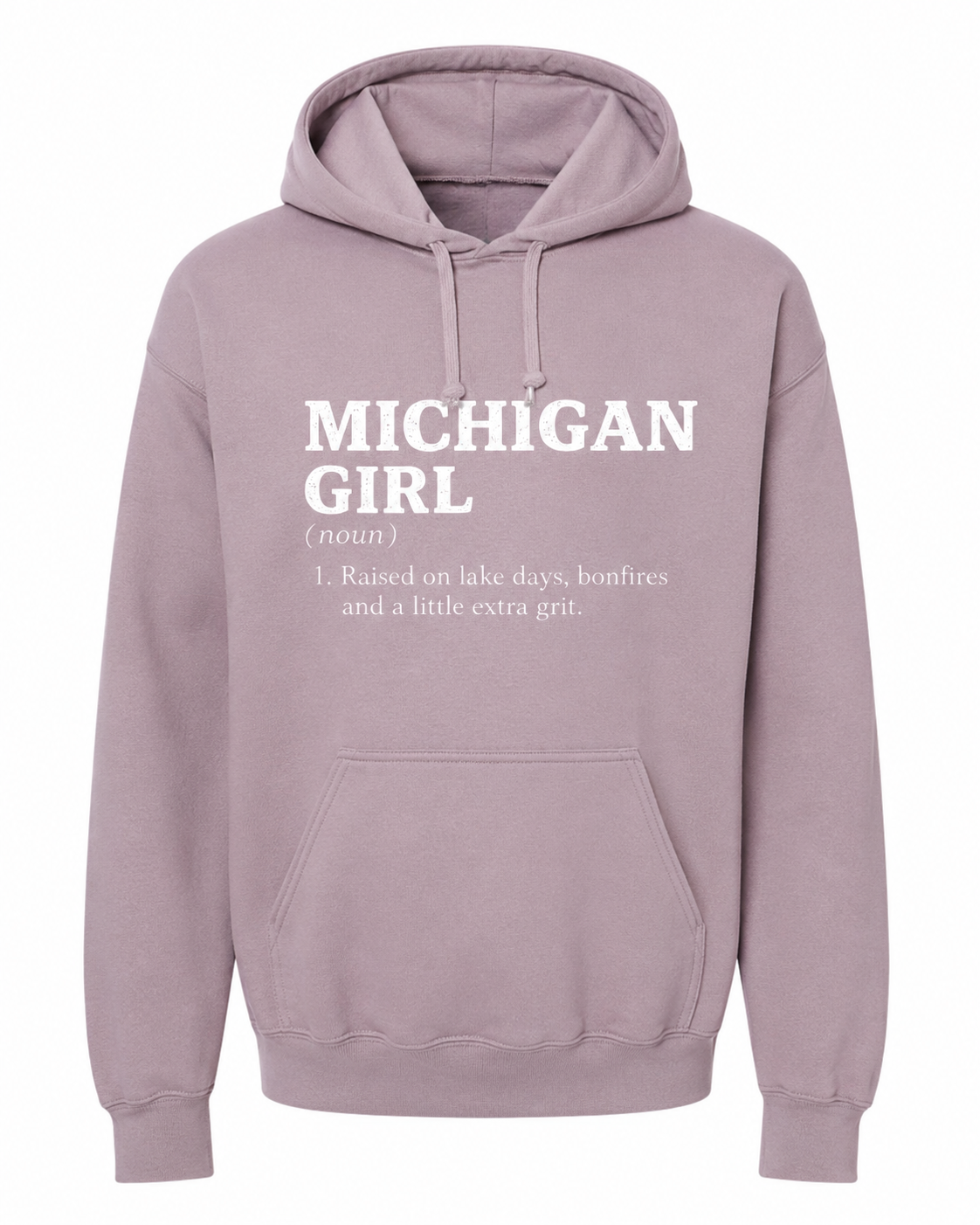 Hoodie: Michigan Girl- P.GD