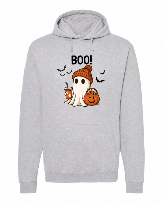 Hoodie: Boo! Michigan Ghost