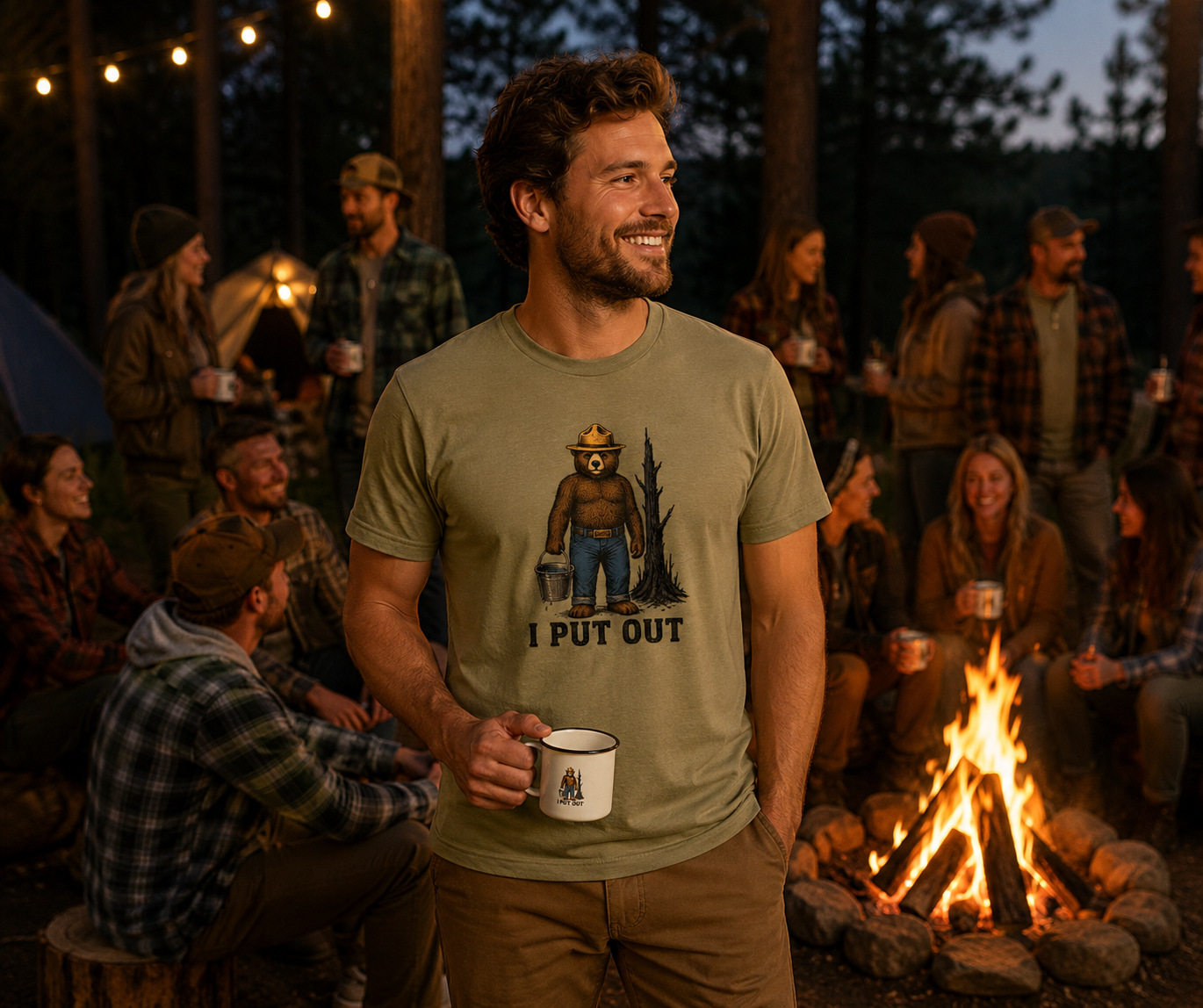 T-Shirt: I Put Out- Bear