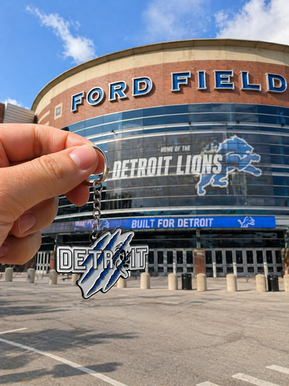 K6: Detroit Claw Keychain