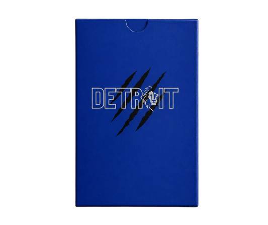 MPC6: Detroit Lion Claw Playing Cards