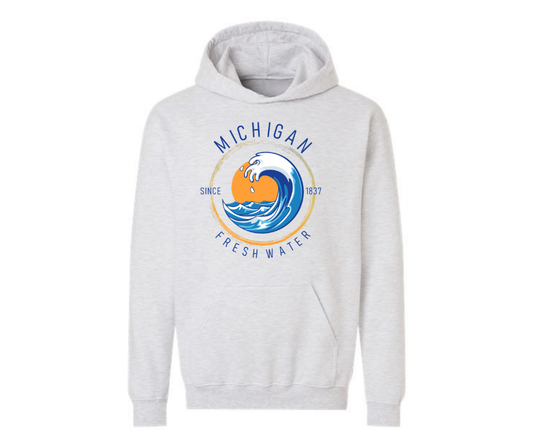 Hoodies: Freshwater (Oatmeal Heather)
