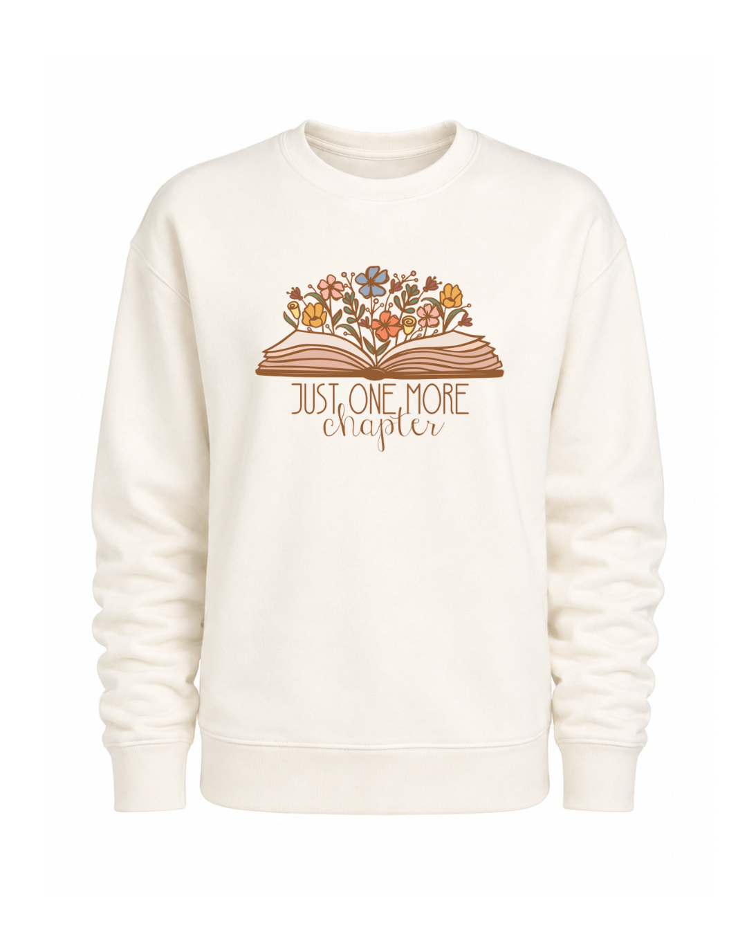 Crewneck: Just One More Chapter (Sweet Cream Heather)