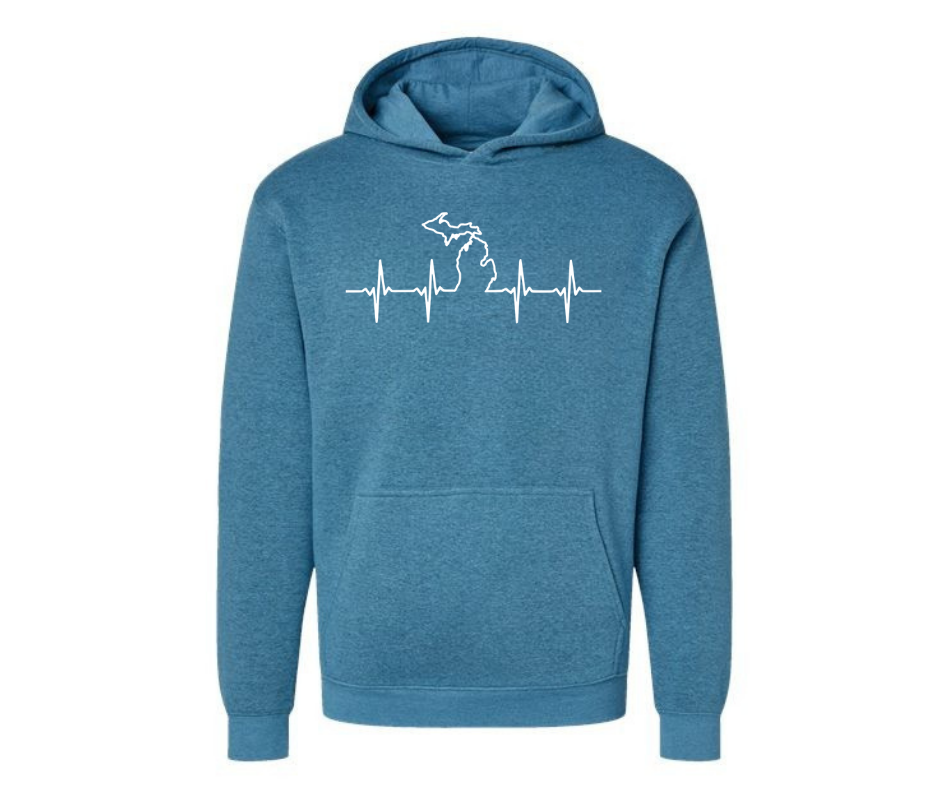 Hoodies: Heartbeat (Bermuda Blackout)