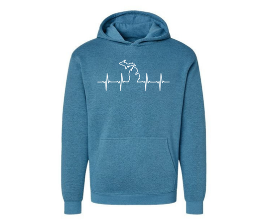 Hoodies: Heartbeat (Bermuda Blackout)