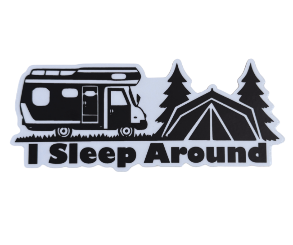 P16: I Sleep Around Decal