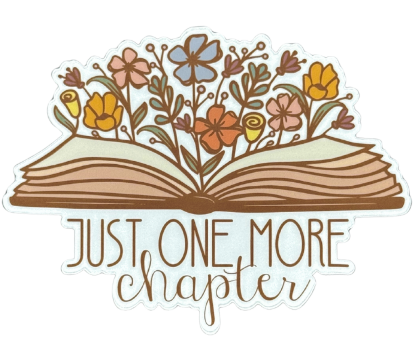 P102: Just One More Chapter Decal