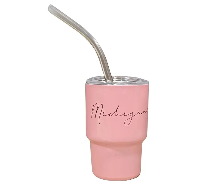 MT: Mini Tumbler Shot Glasses - Michigan Script