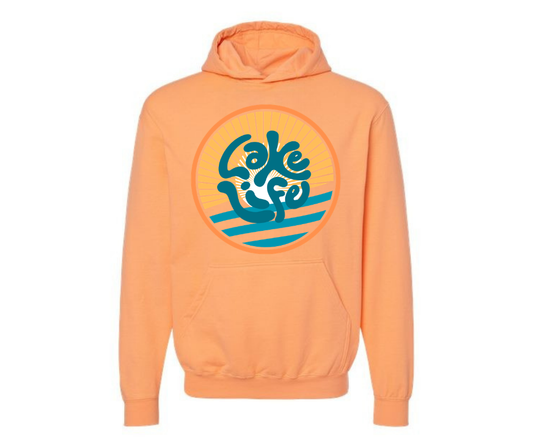 Hoodies: Lake Life (Cantaloupe)