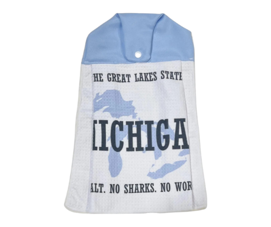 DT1: The Great Lakes State Dish Towel