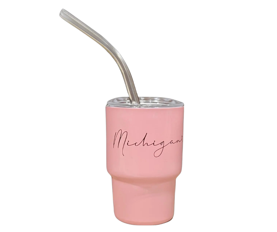 MT2: Mini Tumbler Shot Glass (Light Pink)