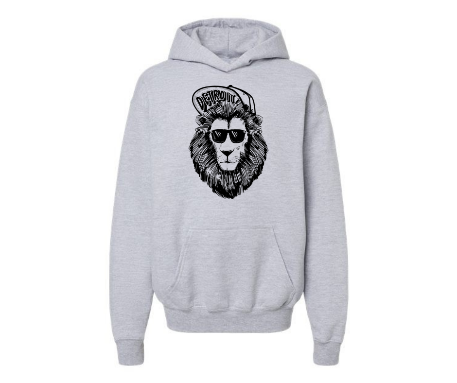 Youth Hoodie:Lionhead (Sport Grey)