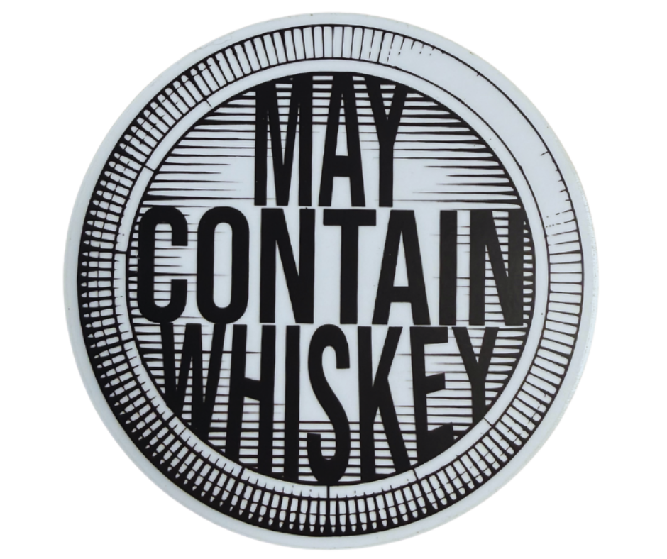 P65: May Contain Whiskey Decal