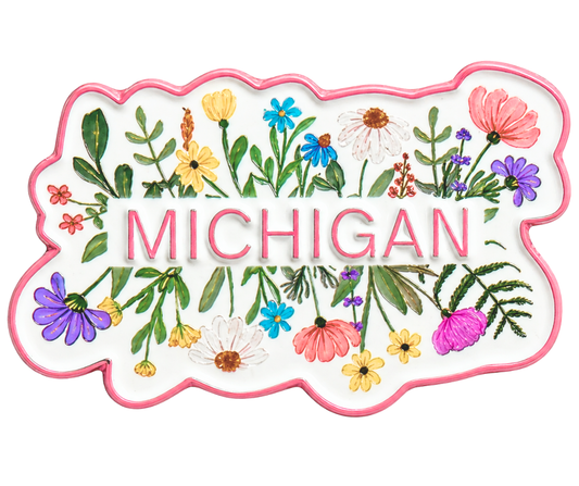 MP20: Michigan Flowers Pin