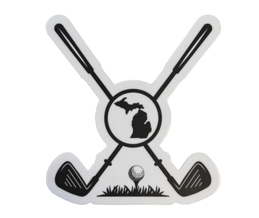 P31A: Golf Clubs Decal