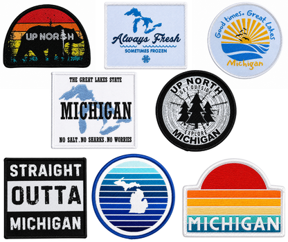 Michigan Iron-on Patches