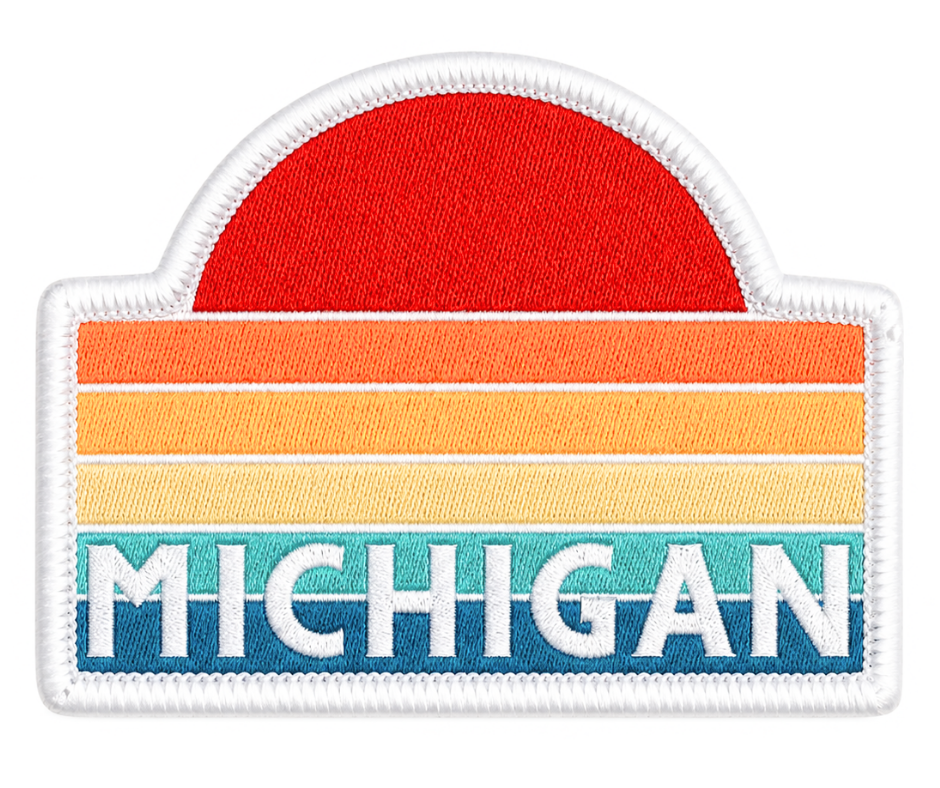 Michigan Iron-on Patches