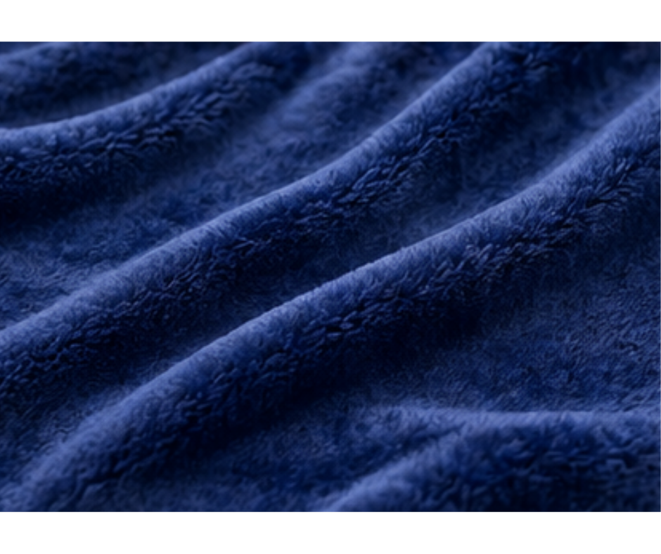 B2: Michigan Great Lakes Embroidered Blanket - Navy