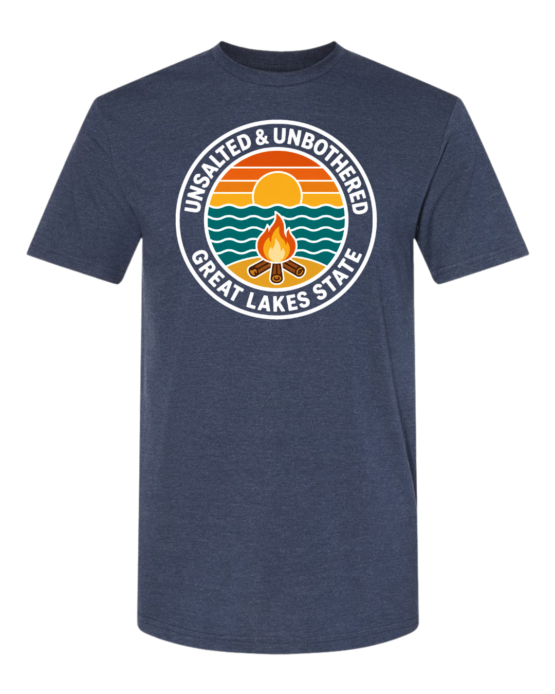 T-Shirt: Unsalted & Unbothered (N. Mist)