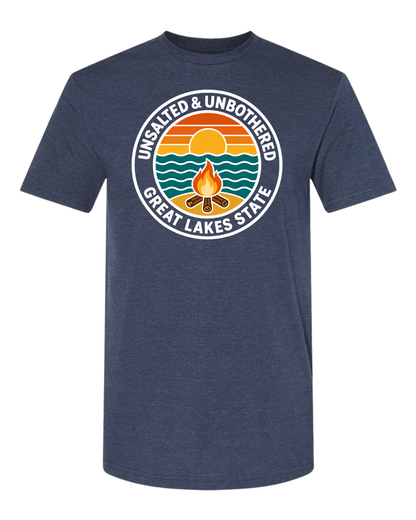 T-Shirt: Unsalted & Unbothered (N. Mist)