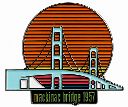 MP8: Mackinaw Bridge Pin