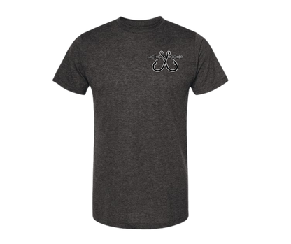 T-Shirt: T72B - Michigan Hooker (H. Graphite)