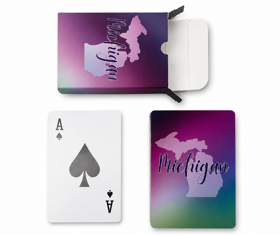 MPC1: Michigan Script Playing Cards