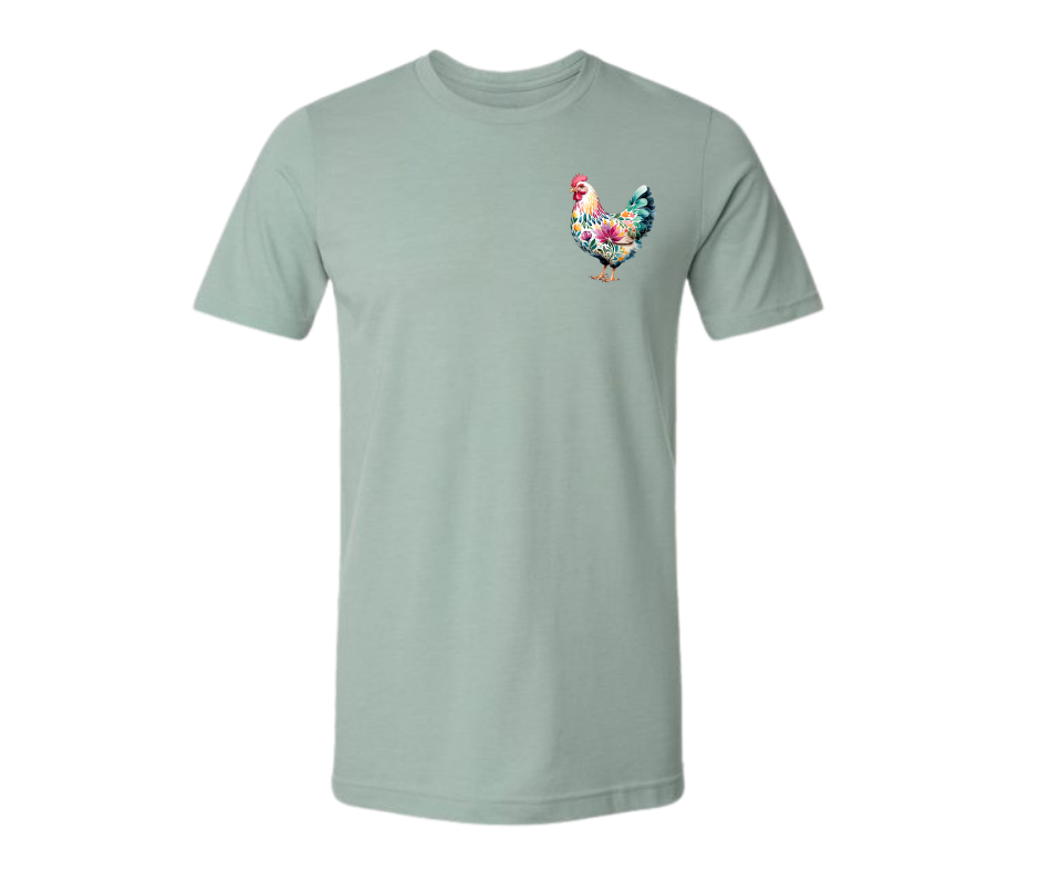 T-Shirt: T116 - Social Club (H. Light Sage)